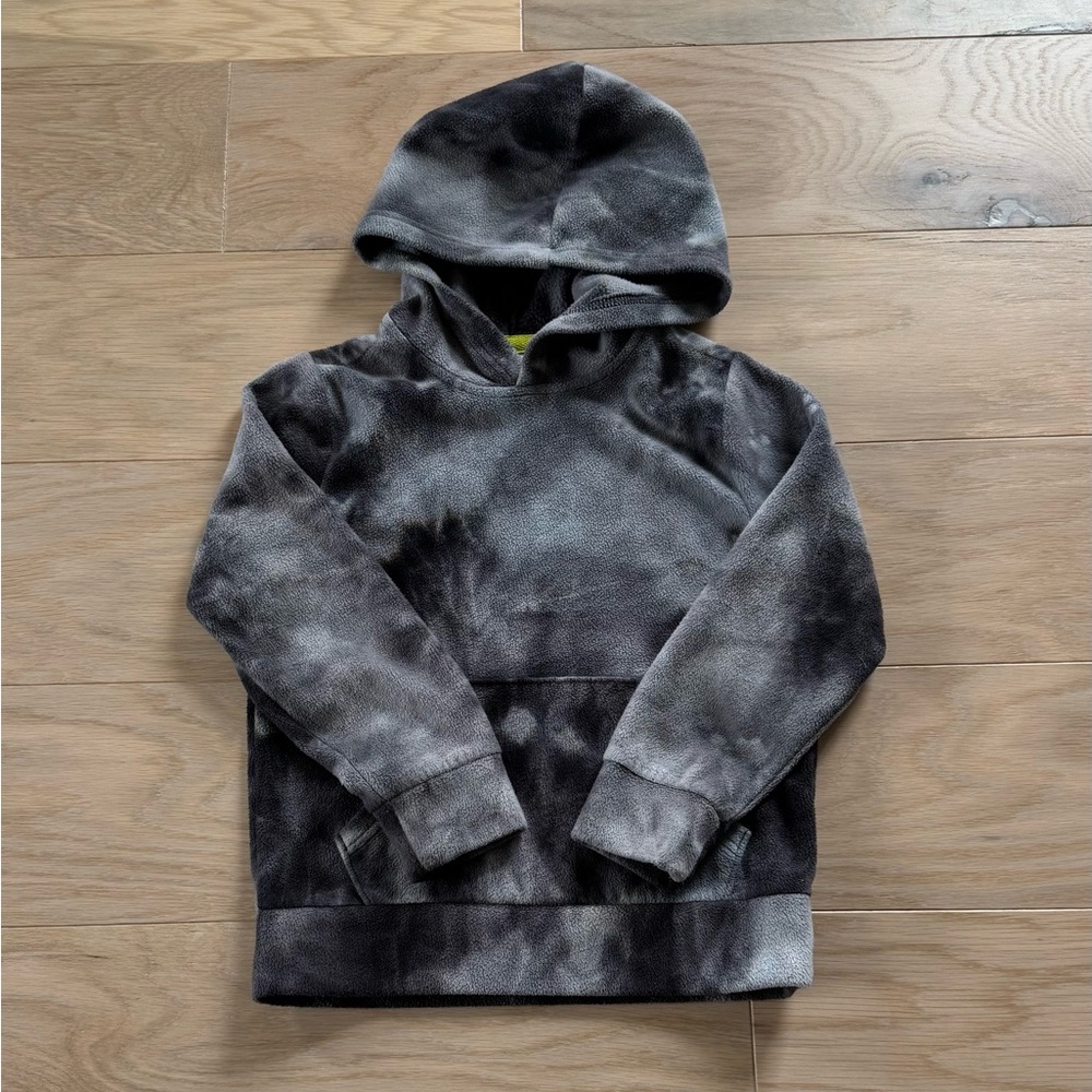 Old Navy boys hooded tie dye pullover sweatshirt jacket size Small / 6-7